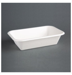 Barquettes compostables en bagasse Fiesta Compostable 910ml (lot de 50)