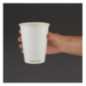 Gobelets boissons chaudes compostables Vegware blancs 34 cl (x1000)
