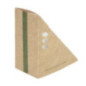 Boîtes sandwichs triangles kraft standards Vegware 65mm (x500)