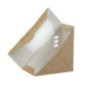 Boîtes sandwichs triangles kraft standards Vegware 65mm (x500)