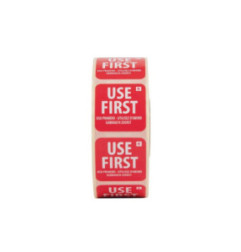 Etiquettes Hygiplas a utiliser en premier (Lot de 1000)
