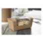 Boîtes à gâteau rectangulaires kraft compostables avec fenêtre Colpac (lot de 500)