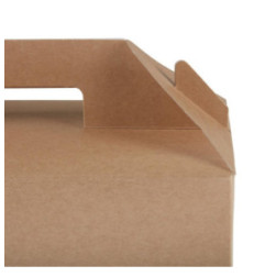 Grandes boîtes à emporter kraft recyclables Colpac (lot de 125)