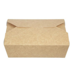 Boîtes kraft micro-ondables recyclables Colpac 1950ml (lot de 200)