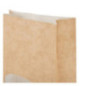 Sacs sandwich kraft recyclables noirs avec fenêtre Colpac (lot de 250)