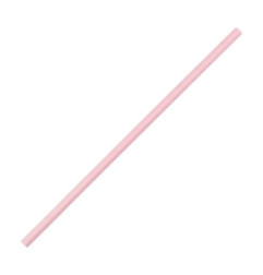 Pailles en papier flexibles compostables Fiesta Compostable roses (lot de 250)