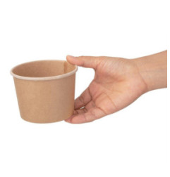 Pots à soupe compostables en PLA Fiesta Compostable 98 mm - 34 cl (x500)