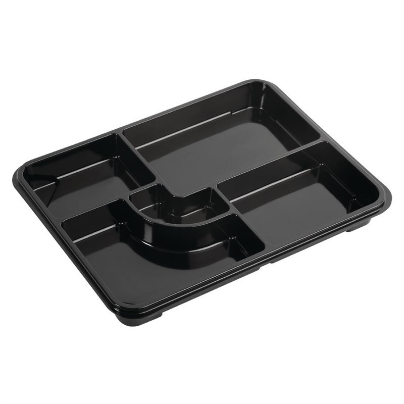 Plateaux repas recyclables Bento Faerch 263 x 201 mm (lot de 90)