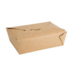Boîtes alimentaires en carton compostables Fiesta Compostable 1800 ml (lot de 200)