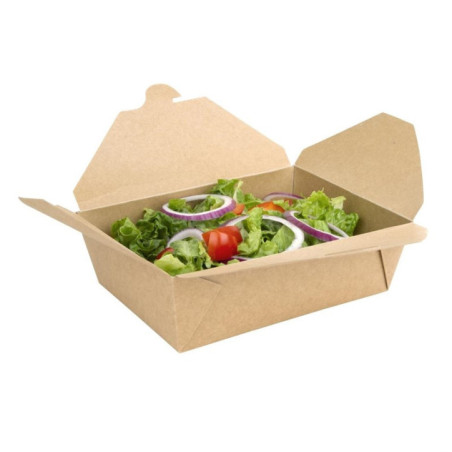 Boîtes alimentaires en carton compostables Fiesta Compostable 1800 ml (lot de 200)