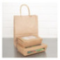 Boîtes salade compostables avec fenêtre en PLA Fiesta Compostable 700ml (lot de 200)