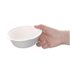 Bols ronds compostables en bagasse Fiesta Compostable 350ml (lot de 50)