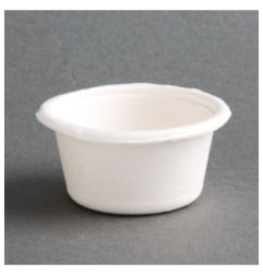 Pots portion en bagasse Fiesta Compostable 59ml (lot de 1000)