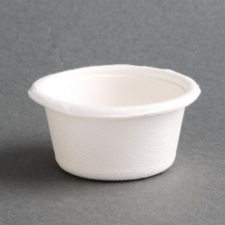 Pots portion en bagasse Fiesta Compostable 59ml (lot de 1000)