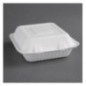 Boîtes avec couvercle à charnière Recyclables en bagasse Fiesta Recyclable 223mm (lot de 200)