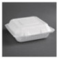 Boîtes avec couvercle à charnière Recyclables en bagasse Fiesta Recyclable 236mm (lot de 200)