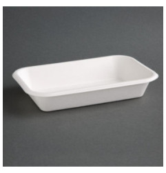 Barquettes compostables en bagasse Fiesta Compostable 680ml (lot de 50)