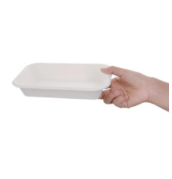 Barquettes compostables en bagasse Fiesta Compostable 680ml (lot de 50)