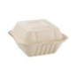 Boîtes hamburger compostables en bagasse coloris naturel Fiesta Compostable 152mm (lot de 500)