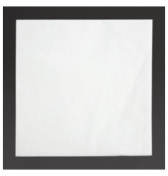 Serviettes cocktail 2 plis pliage 1/4 Fiesta Recyclable 240mm blanches (lot de 4000)