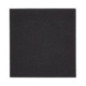 Serviettes cocktail 2 plis pliage 1/4 Fiesta Recyclable 240mm noires (lot de 4000)