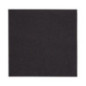 Serviettes snacking 2 plis pliage 1/4 Fiesta Recyclable 330mm noires (lot de 2000)