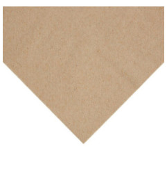 Serviettes snacking recyclées 2 plis pliage 1/4 Fiesta Recyclable 330mm kraft (lot de 2000)