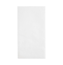 Serviettes snacking 2 plis pliage 1/8 Fiesta Recyclable 330mm blanches (lot de 2000)