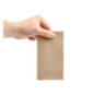 Serviettes snacking recyclées 2 plis pliage 1/8 Fiesta Recyclable 330mm kraft (lot de 2000)