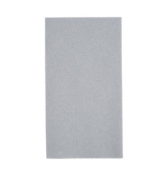 Serviettes de table Airlaid pliage en 8 Fiesta Recyclable Premium Tablin grises 40x40cm (lot de 500)