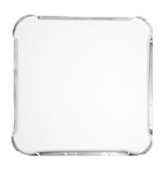 Couvercles en carton pour barquettes profondes et peu profondes en aluminium (lot de 200)