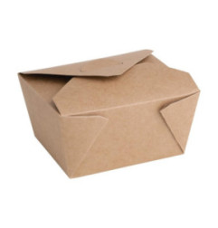 Boîtes repas en carton Fiesta Recyclable 112mm (lot de 300)