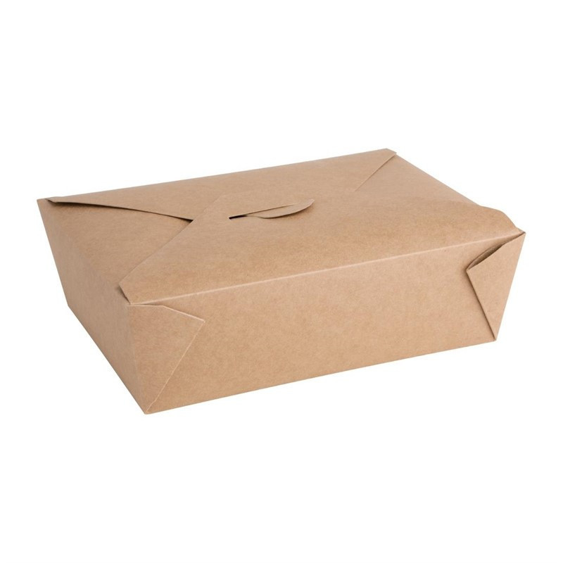 Boîtes repas en carton Fiesta Recyclable 197mm (lot de 200)