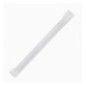 Pailles agitateurs compostables en papier emballées individuellement Fiesta Compostable noires (lot de 250)