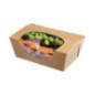 Petites boîtes salade kraft compostables Zest Colpac 500ml (lot de 500)