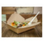 Boîtes alimentaires en carton compostable Vegware No.2 1500ml (lot de 280)