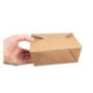 Boîtes alimentaires en carton compostable Vegware N°3 1800ml (lot de 180)