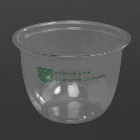 Pots Deli en PLA compostables série 96 Vegware 284ml (lot de 1000)