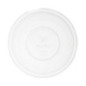 Couvercles plats compostables en PLA série 185 Vegware (lot de 300)