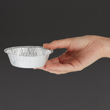 Moules à tarte aluminium (lot de 250)
