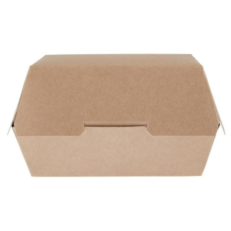 Grandes boîtes burger kraft compostables Colpac 135mm (lot de 250)