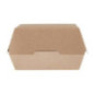 Grandes boîtes burger kraft compostables Colpac 135mm (lot de 250)