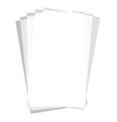 Carrés de papier ingraissable uni (Lot de 500)