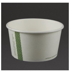 Bols à soupe / glace compostables Vegware 350ml (Lot de 500)