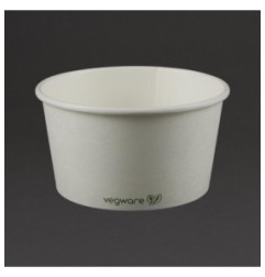 Bols à soupe / glace compostables Vegware 350ml (Lot de 500)