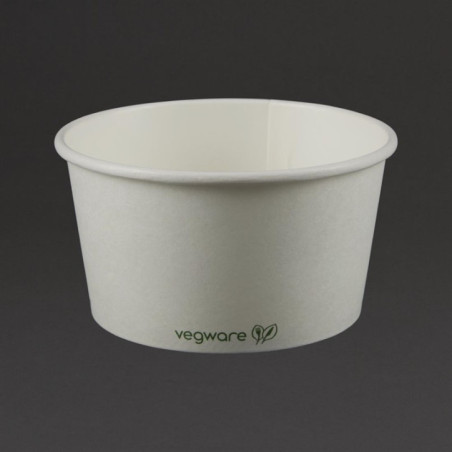 Bols à soupe / glace compostables Vegware 350ml (Lot de 500)