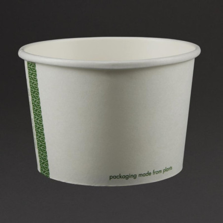 Bols à soupe / glace compostables Vegware 455ml (Lot de 500)