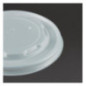 Couvercles CPLA pour bols à soupe compostables Vegware (Lot de 500)