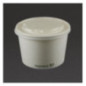 Couvercles CPLA pour bols à soupe compostables Vegware (Lot de 500)