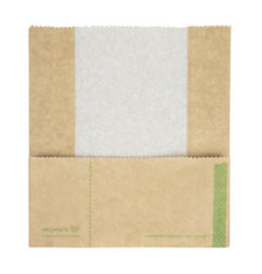 Sachets panini kraft compostables Vegware (lot de 500)